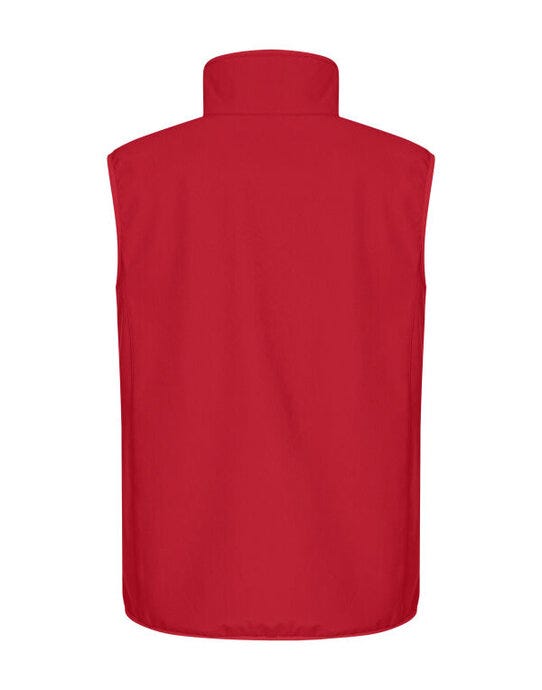 Clique CQ0200911 Classic Softshell Vest - Red