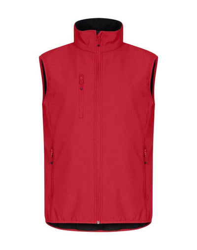 Clique CQ0200911 Classic Softshell Vest - Red