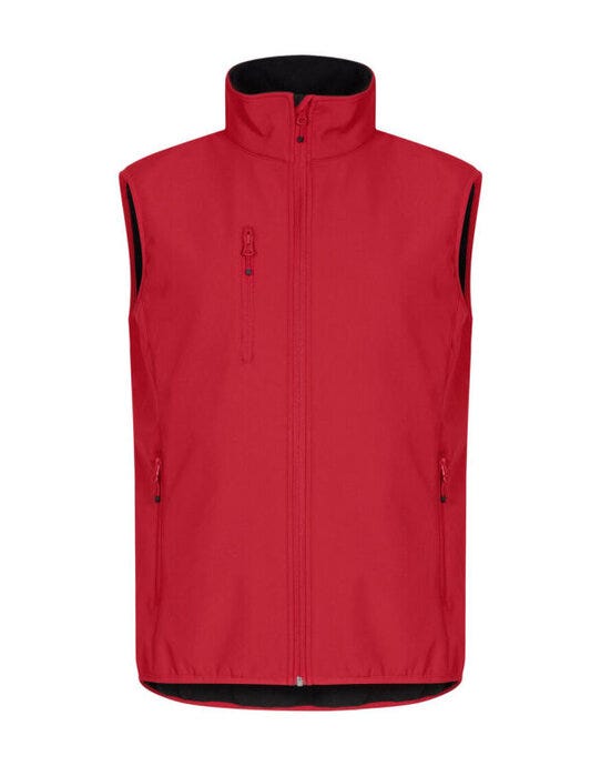Clique CQ0200911 Classic Softshell Vest - Red