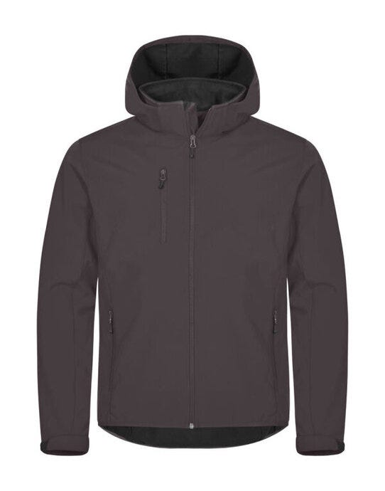 Clique CQ0200912 Classic Softshell Hoody - Dark Grey