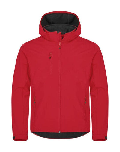 Clique CQ0200912 Classic Softshell Hoody - Red