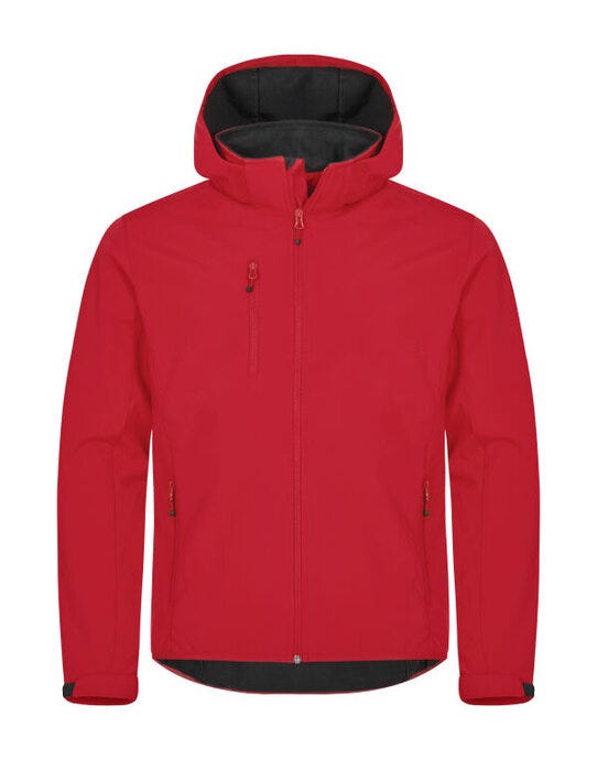 Clique CQ0200912 Classic Softshell Hoody - Red
