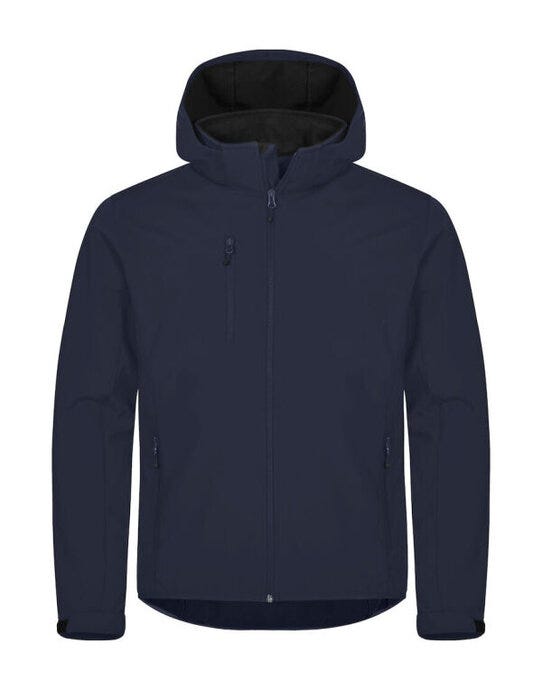 Clique CQ0200912 Classic Softshell Hoody - Dark Navy