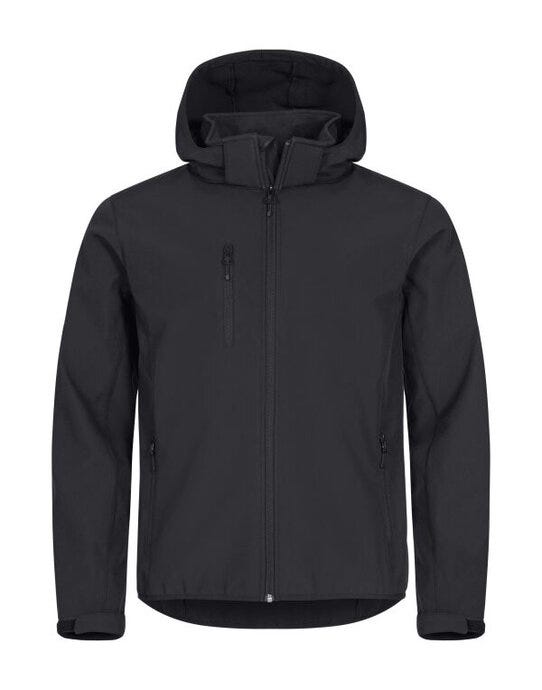 Clique CQ0200912 Classic Softshell Hoody - Black