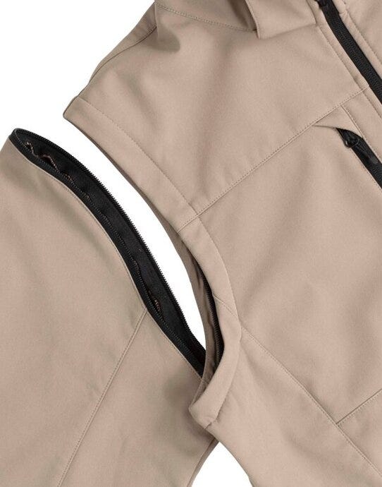 Clique CQ0200913 Classic Softshell 2 In 1 - Sand