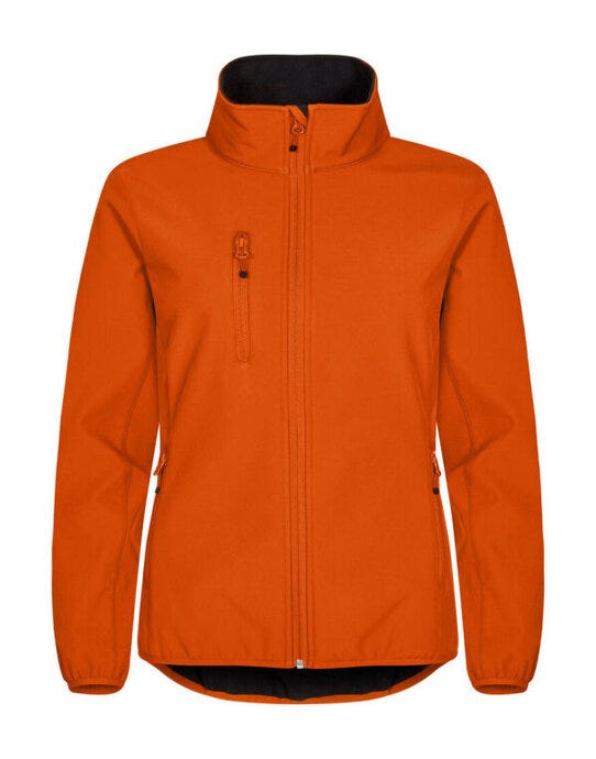Clique CQ0200915 Ladies Classic Softshell Jacket - Blood Orange