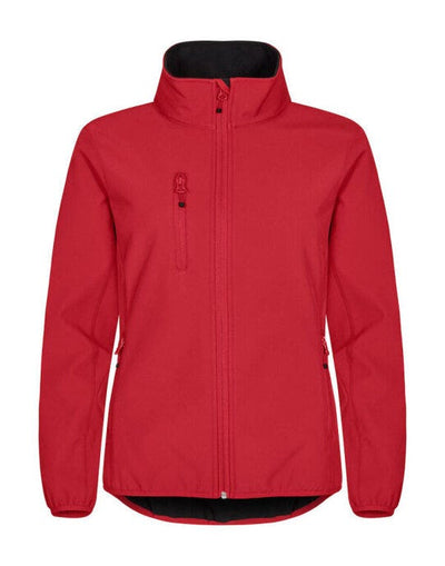Clique CQ0200915 Ladies Classic Softshell Jacket - Red