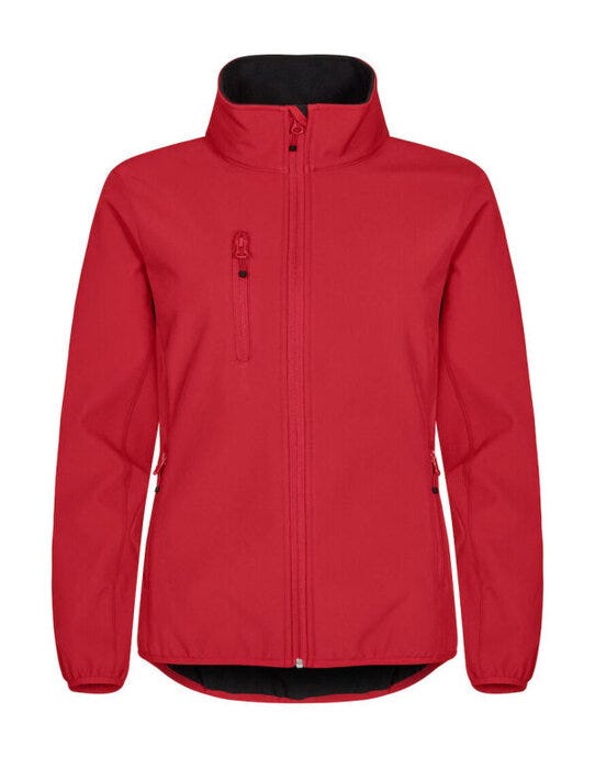 Clique CQ0200915 Ladies Classic Softshell Jacket - Red