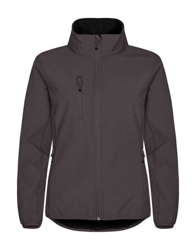 Clique CQ0200915 Ladies Classic Softshell Jacket - Dark Grey