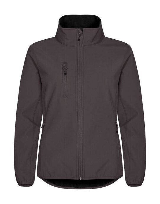 Clique CQ0200915 Ladies Classic Softshell Jacket - Dark Grey