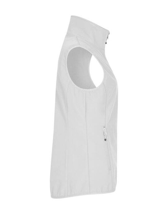 Clique CQ0200916 Ladies Classic Softshell Vest - White