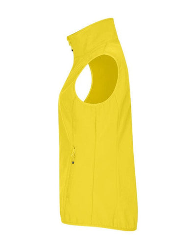 Clique CQ0200916 Ladies Classic Softshell Vest - Lemon