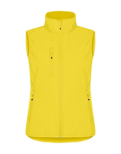 Clique CQ0200916 Ladies Classic Softshell Vest - Lemon