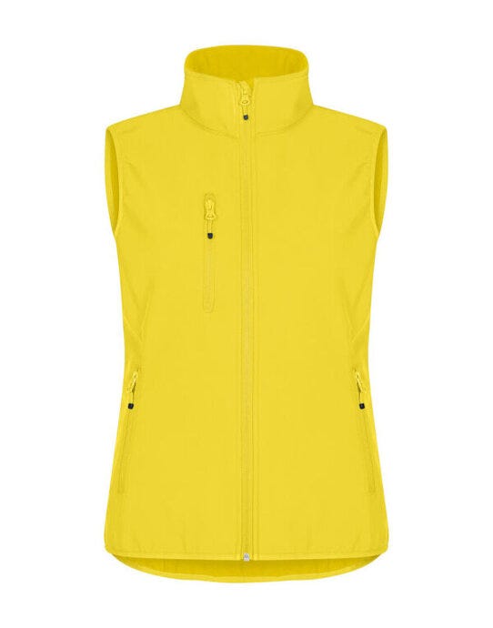 Clique CQ0200916 Ladies Classic Softshell Vest - Lemon