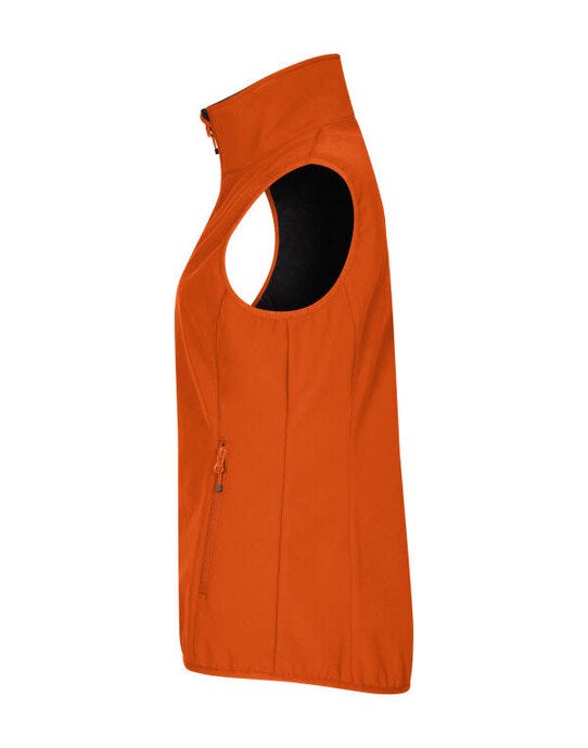 Clique CQ0200916 Ladies Classic Softshell Vest - Blood Orange