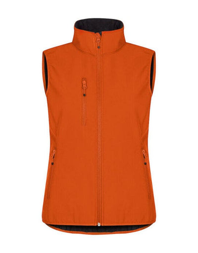 Clique CQ0200916 Ladies Classic Softshell Vest - Blood Orange