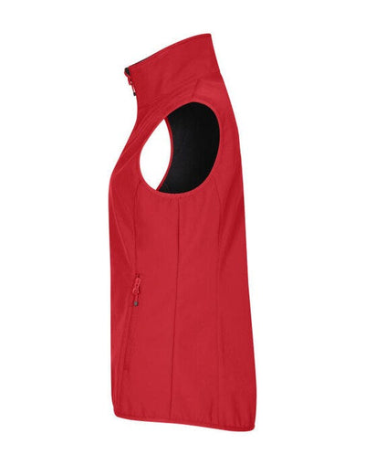 Clique CQ0200916 Ladies Classic Softshell Vest - Red