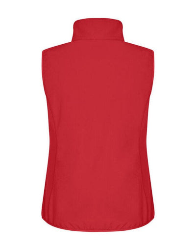 Clique CQ0200916 Ladies Classic Softshell Vest - Red