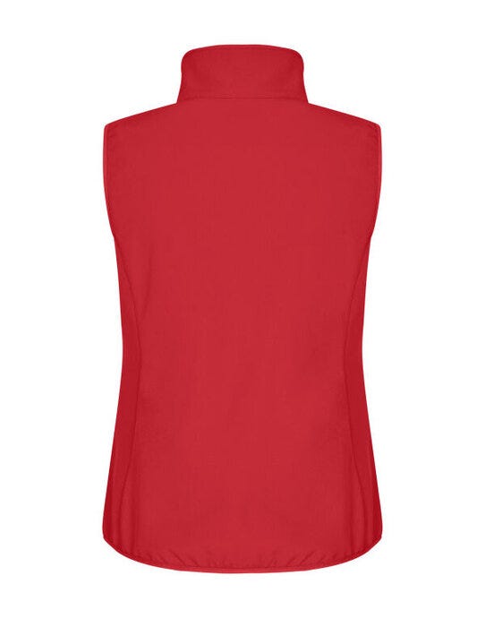 Clique CQ0200916 Ladies Classic Softshell Vest - Red