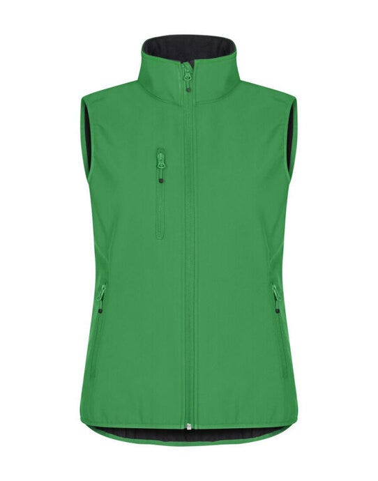 Clique CQ0200916 Ladies Classic Softshell Vest - Apple Green