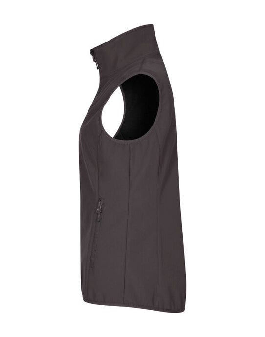 Clique CQ0200916 Ladies Classic Softshell Vest - Dark Grey