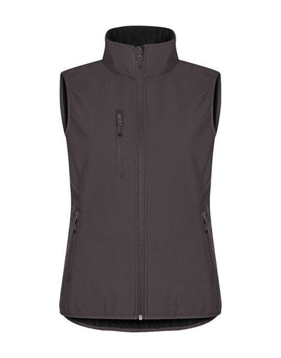 Clique CQ0200916 Ladies Classic Softshell Vest - Dark Grey