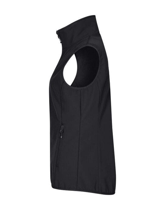 Clique CQ0200916 Ladies Classic Softshell Vest - Black