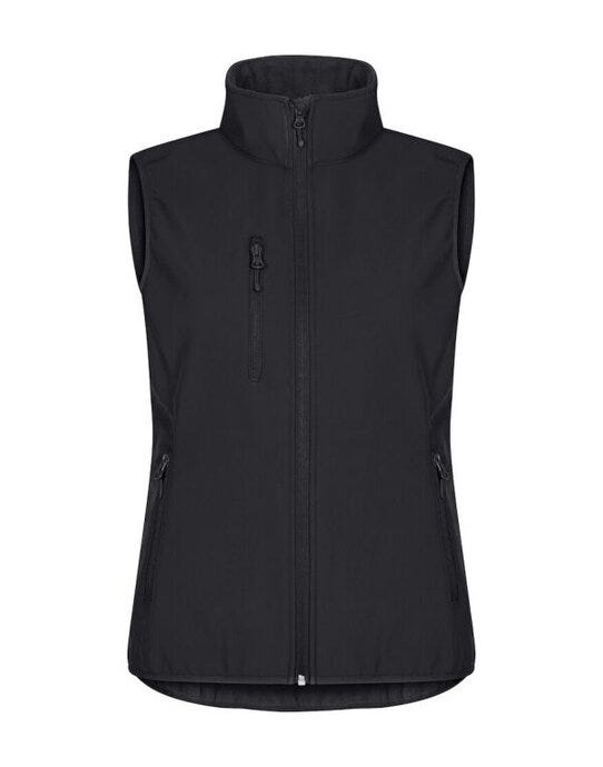 Clique CQ0200916 Ladies Classic Softshell Vest - Black