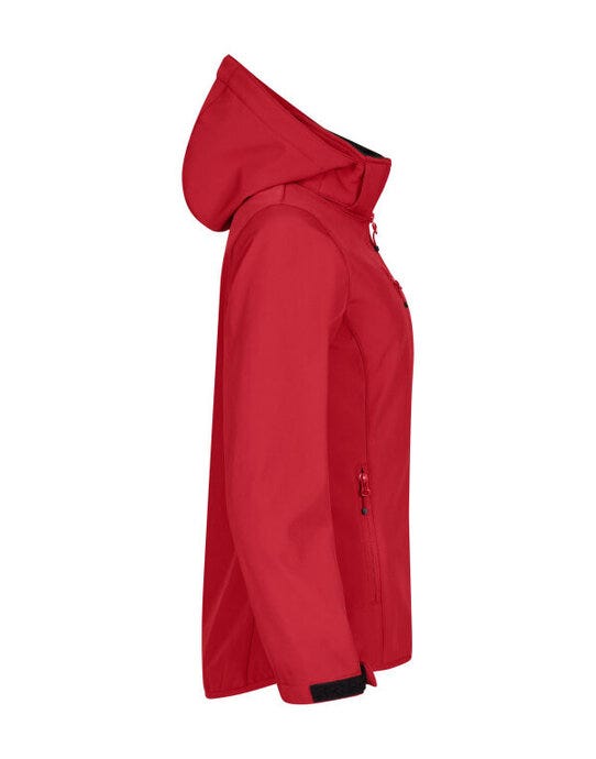 Clique CQ0200917 Ladies Classic Softshell Hoody - Red