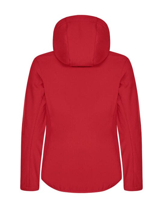 Clique CQ0200917 Ladies Classic Softshell Hoody - Red