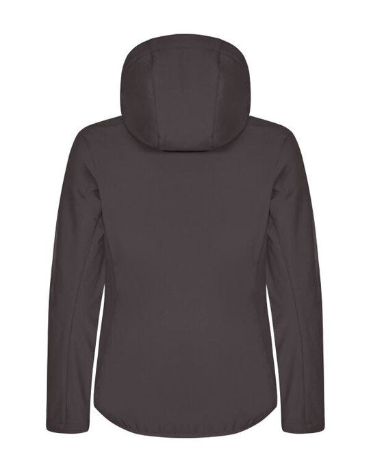 Clique CQ0200917 Ladies Classic Softshell Hoody - Dark Grey