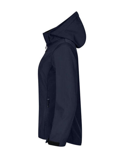 Clique CQ0200917 Ladies Classic Softshell Hoody - Dark Navy