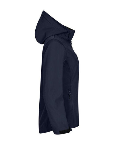 Clique CQ0200917 Ladies Classic Softshell Hoody - Dark Navy