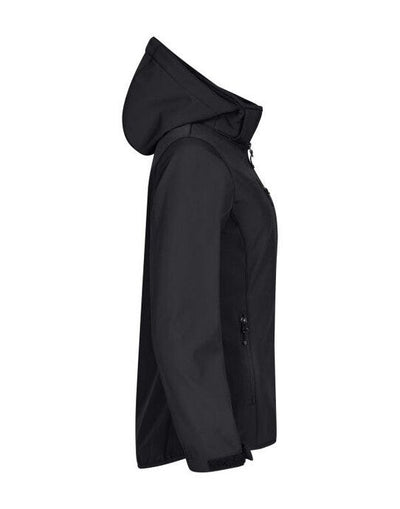 Clique CQ0200917 Ladies Classic Softshell Hoody - Black