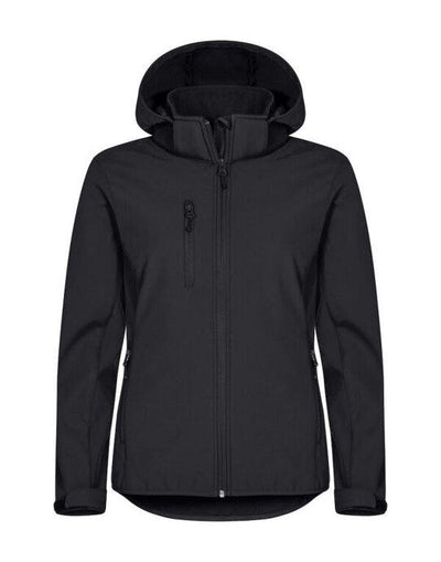 Clique CQ0200917 Ladies Classic Softshell Hoody - Black