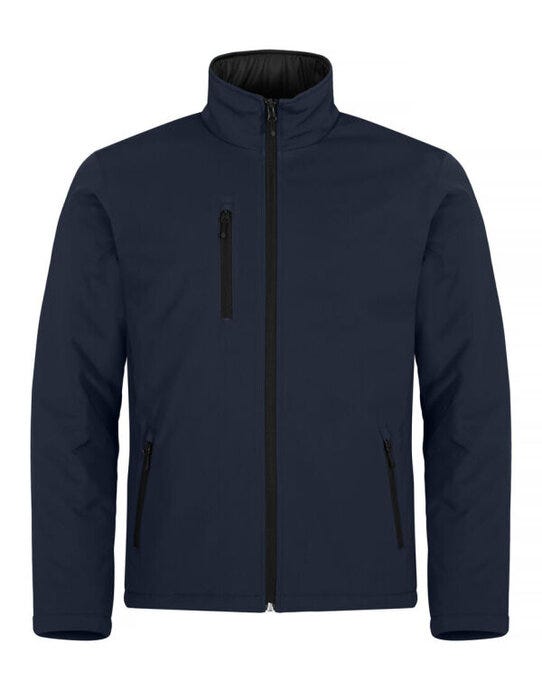 Clique CQ0200954 Padded Softshell - Dark Navy