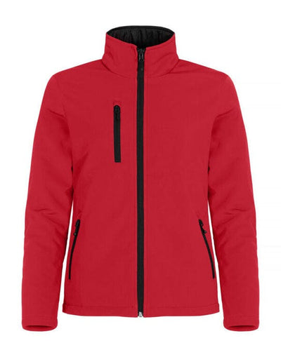 Clique CQ0200957 Ladies Padded Softshell - Red