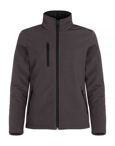 Clique CQ0200957 Ladies Padded Softshell - Dark Grey