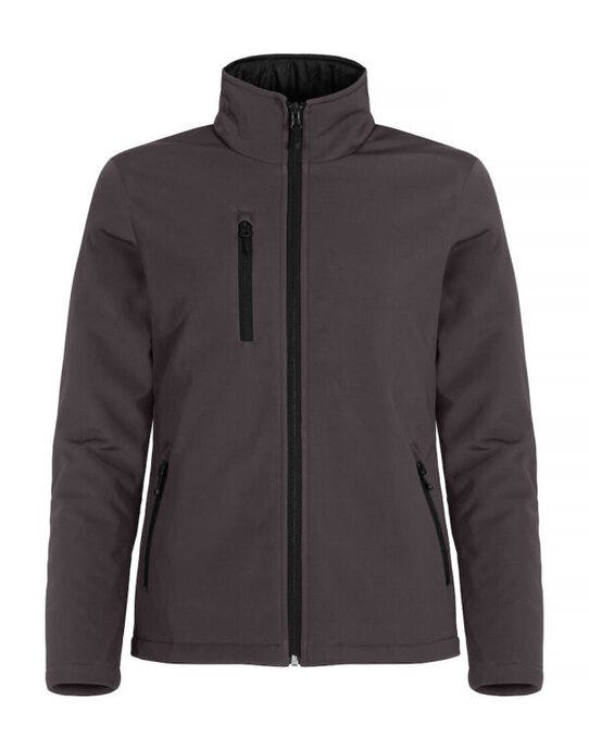 Clique CQ0200957 Ladies Padded Softshell - Dark Grey