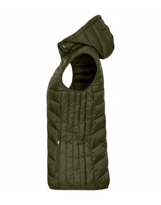 Clique CQ0200975 Ladies Idaho Vest - Fog Green