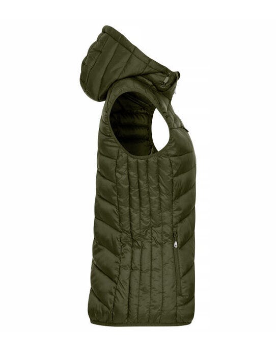 Clique CQ0200975 Ladies Idaho Vest - Fog Green