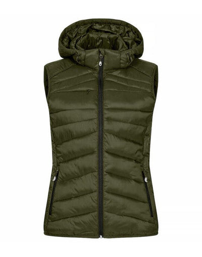 Clique CQ0200975 Ladies Idaho Vest - Fog Green