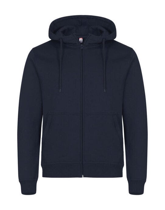 Clique CQ0201034 Miami Full Zip Hoody - Dark Navy