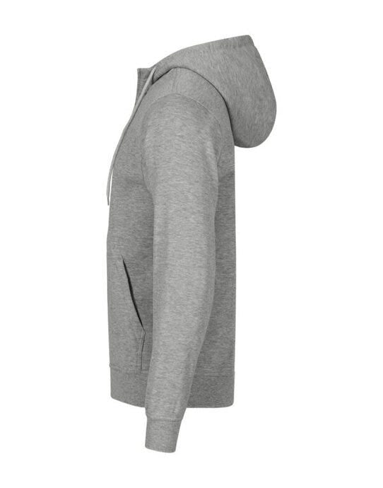 Clique CQ0201034 Miami Full Zip Hoody - Grey Melange