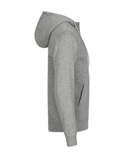 Clique CQ0201034 Miami Full Zip Hoody - Grey Melange