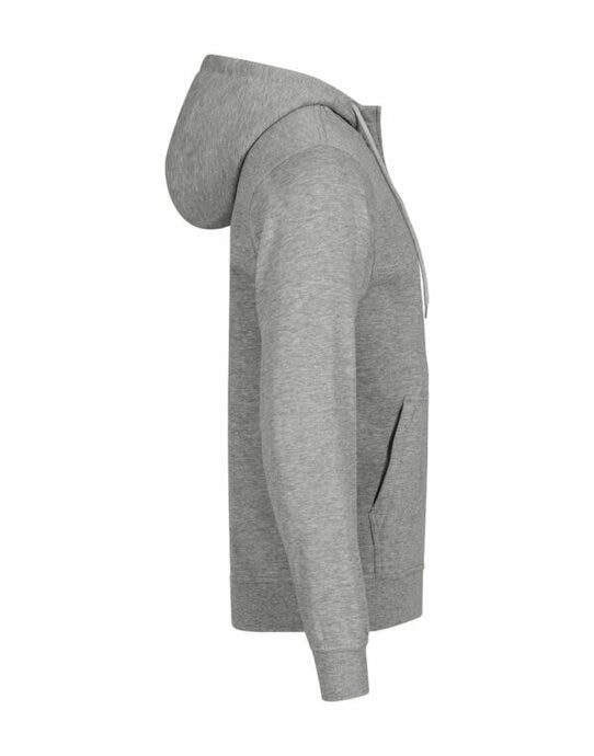 Clique CQ0201034 Miami Full Zip Hoody - Grey Melange