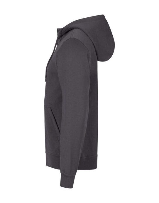 Clique CQ0201034 Miami Full Zip Hoody - Metal Grey