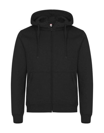Clique CQ0201034 Miami Full Zip Hoody - Black