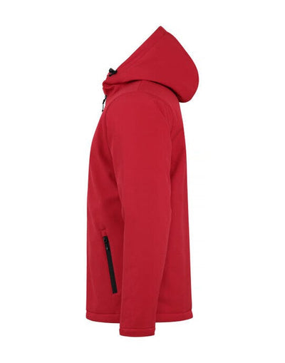 Clique CQ020952 Padded Hoody Softshell - Red