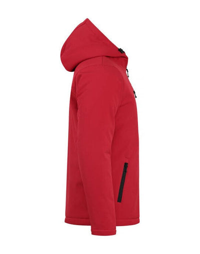 Clique CQ020952 Padded Hoody Softshell - Red